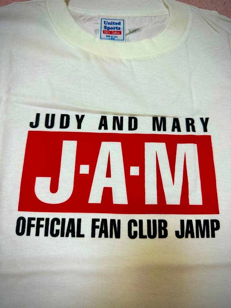 【新品・未使用】ジュディアンドマリー　ファンクラブ限定Tシャツ　ホワイト