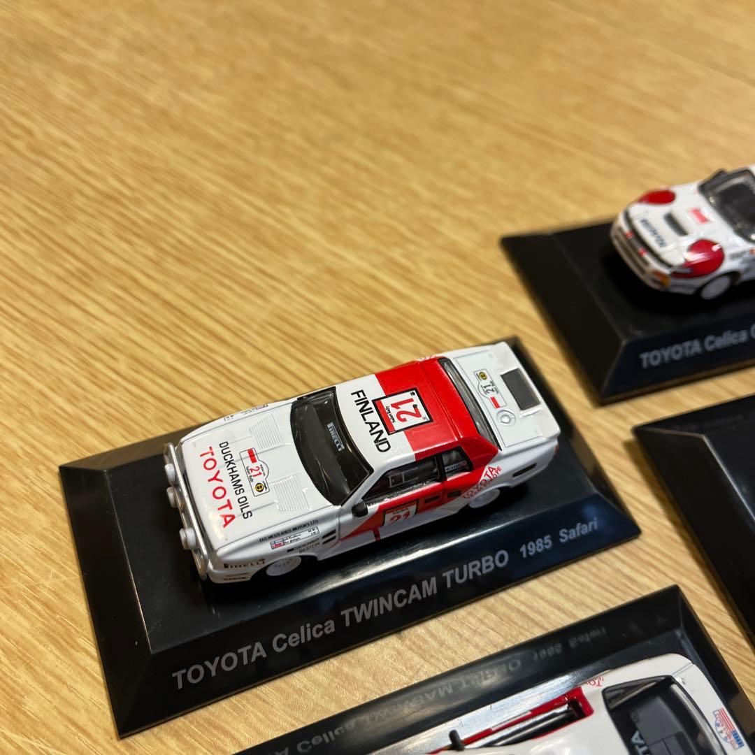 CMsトヨタ SS.6 ラリーカーコレクション 7台セット1/64