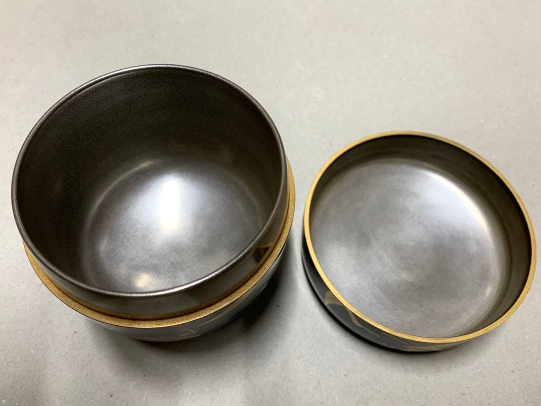群鶴 内銀溜塗 内銀 棗 大棗 茶道具 茶器 蒔絵 青貝 螺鈿