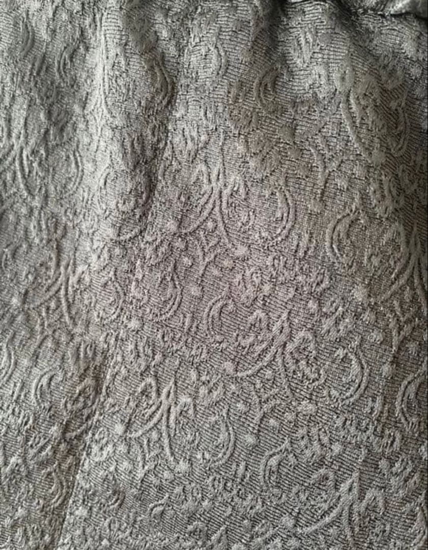 rdv o globe 黒 サルエルパンツ テクスチャー生地