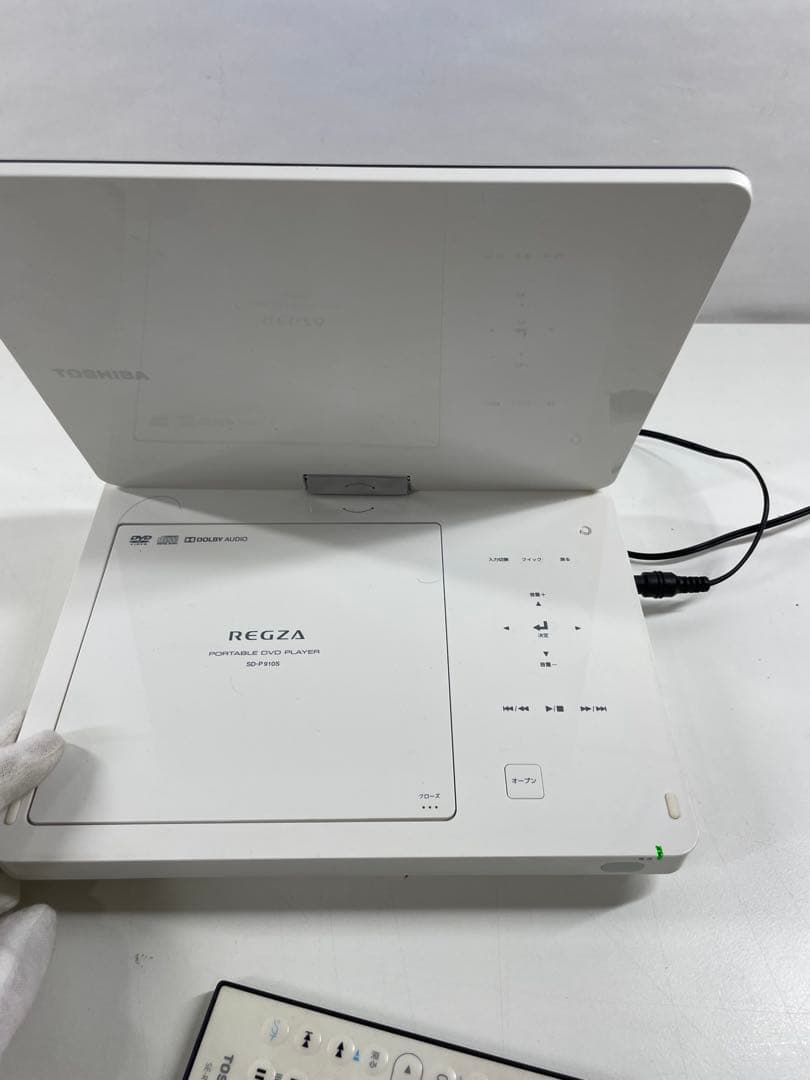 TOSHIBA SD-P910S ポータブルDVDプレーヤー 通電確認済
