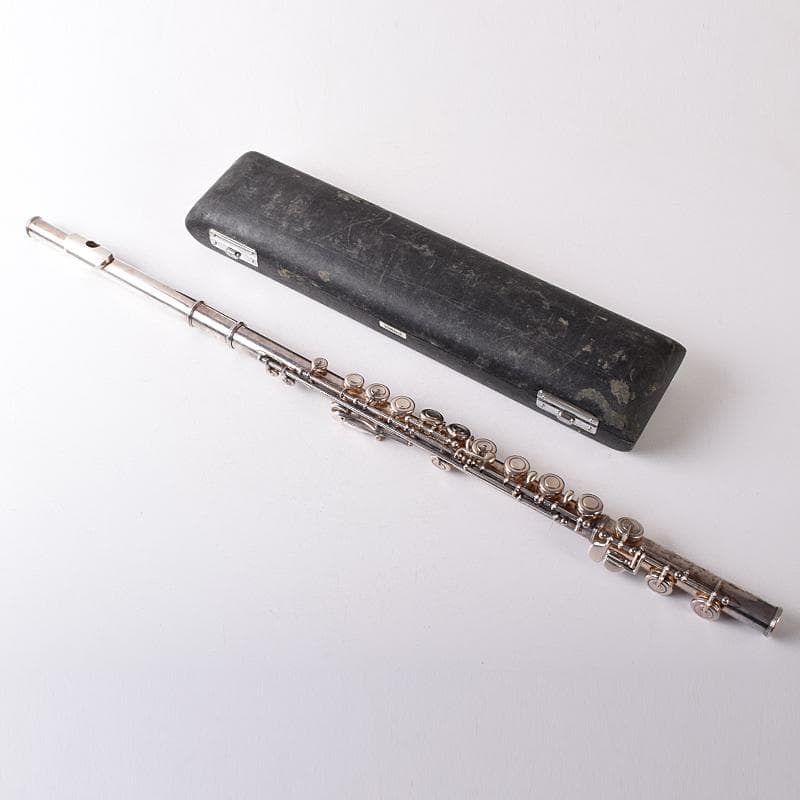 ヤマハ　SILVER刻印　フルート　約403g　ケース付　U　R8203