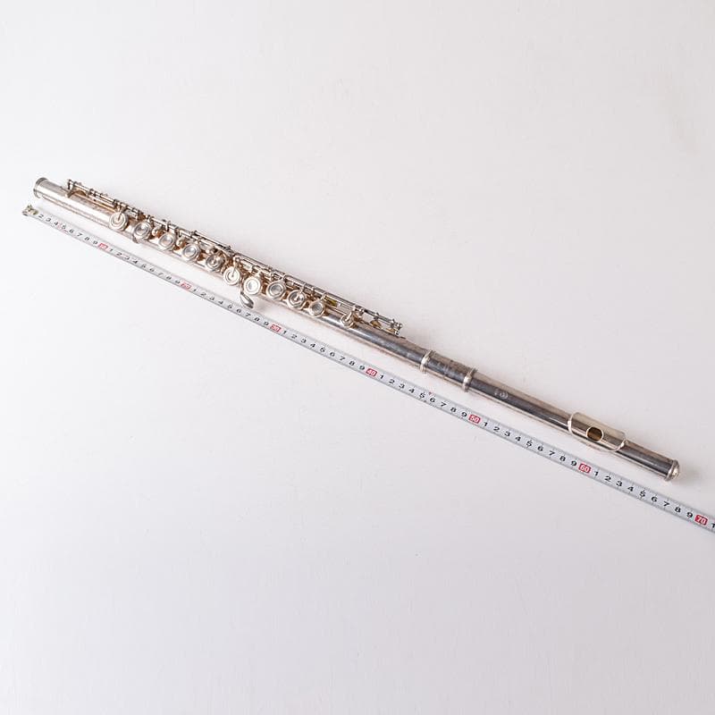 ヤマハ　SILVER刻印　フルート　約403g　ケース付　U　R8203