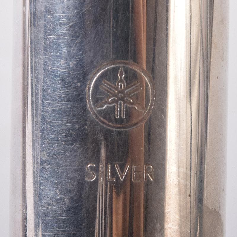 ヤマハ　SILVER刻印　フルート　約403g　ケース付　U　R8203