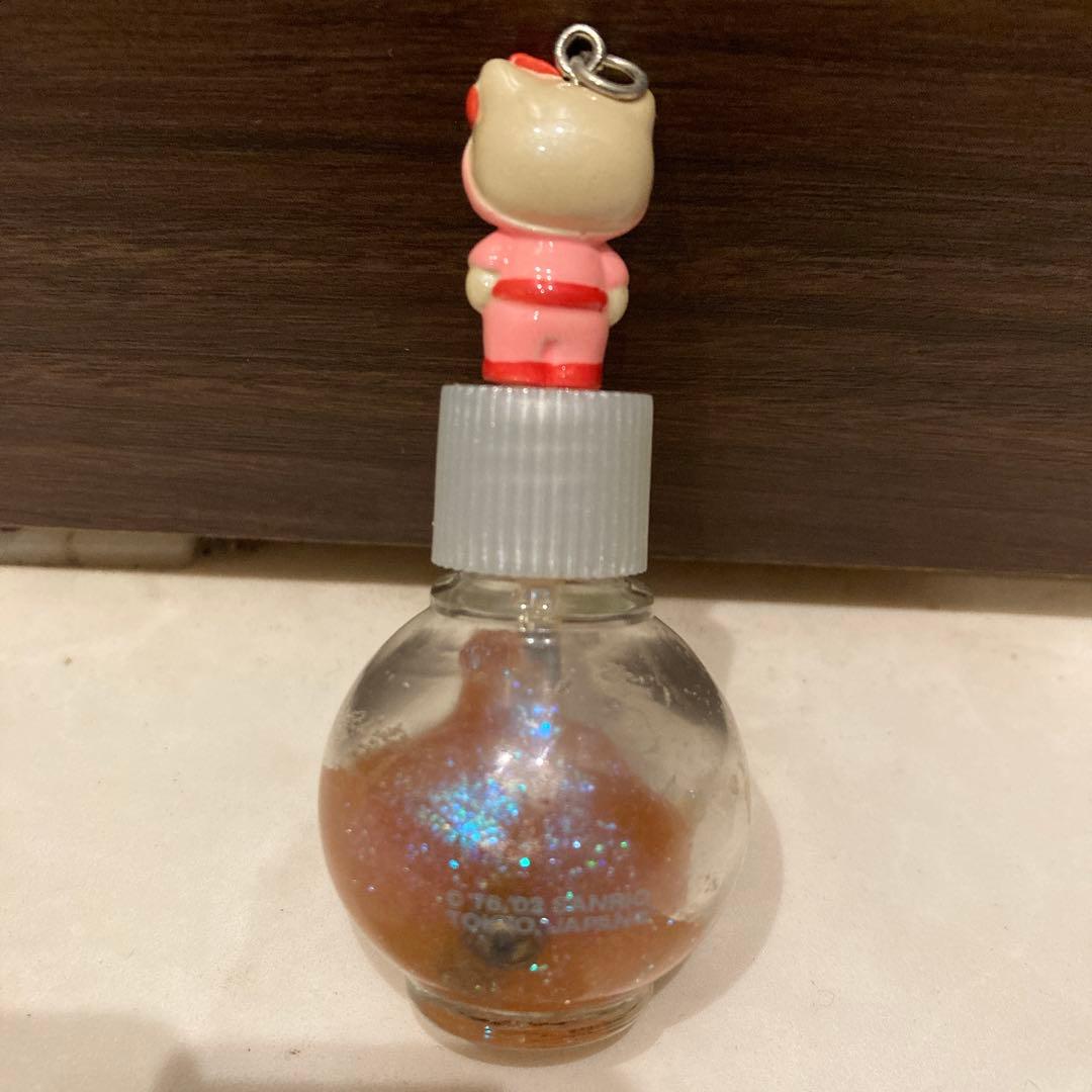 レトロ《2002年 ハローキティ ネイルカラー》当時物コスメ☆マニキュアクリアー