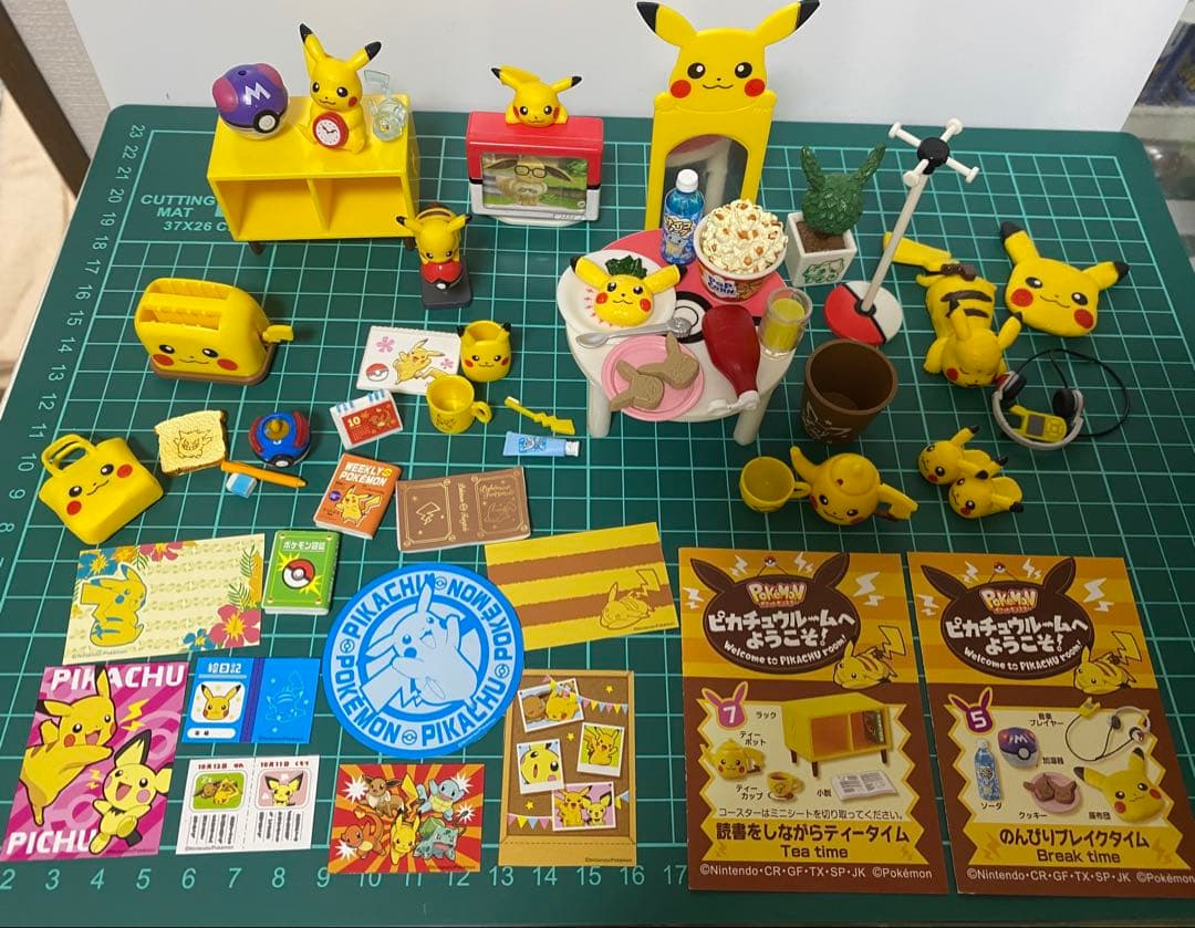 ポケモン　ミニチュア　ピカチュウルームへようこそ