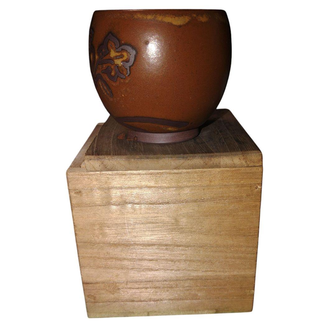 幕末～明治　佐渡無明異焼　三浦常山　湯飲　煎茶碗