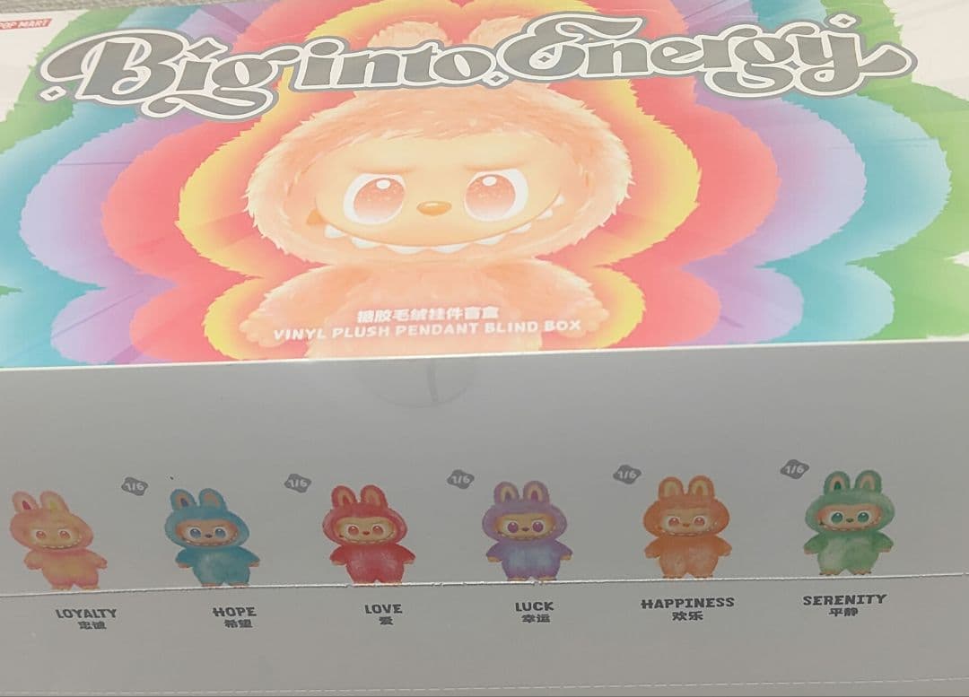 LABUBU Big into Energy アソートボックス　新品 正規品