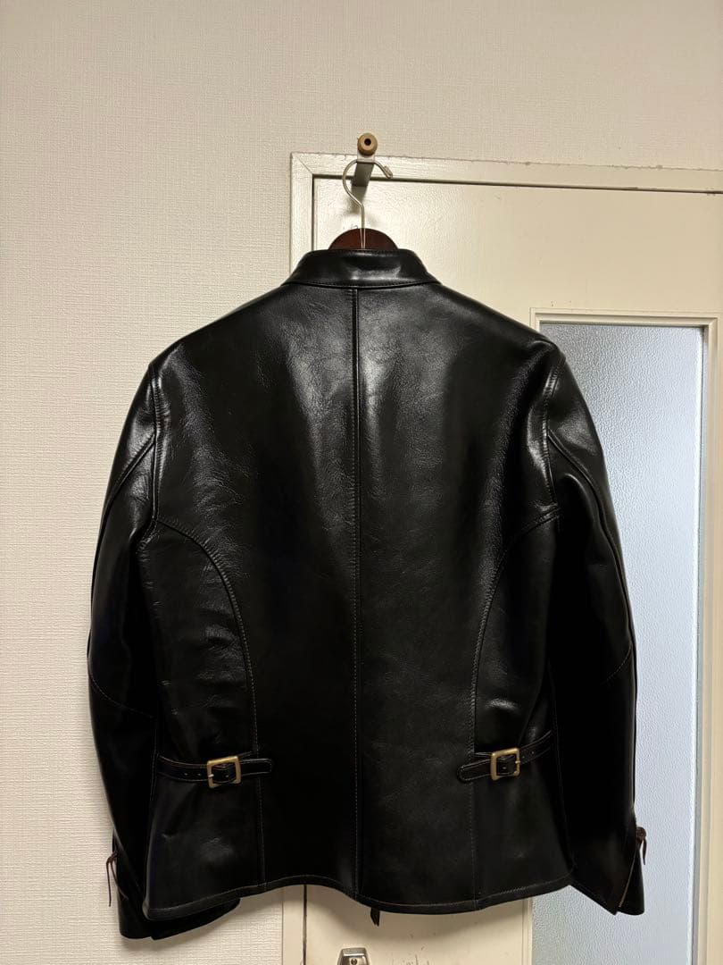 Y2LEATHER HR-41 シングルライダースジャケット 黒