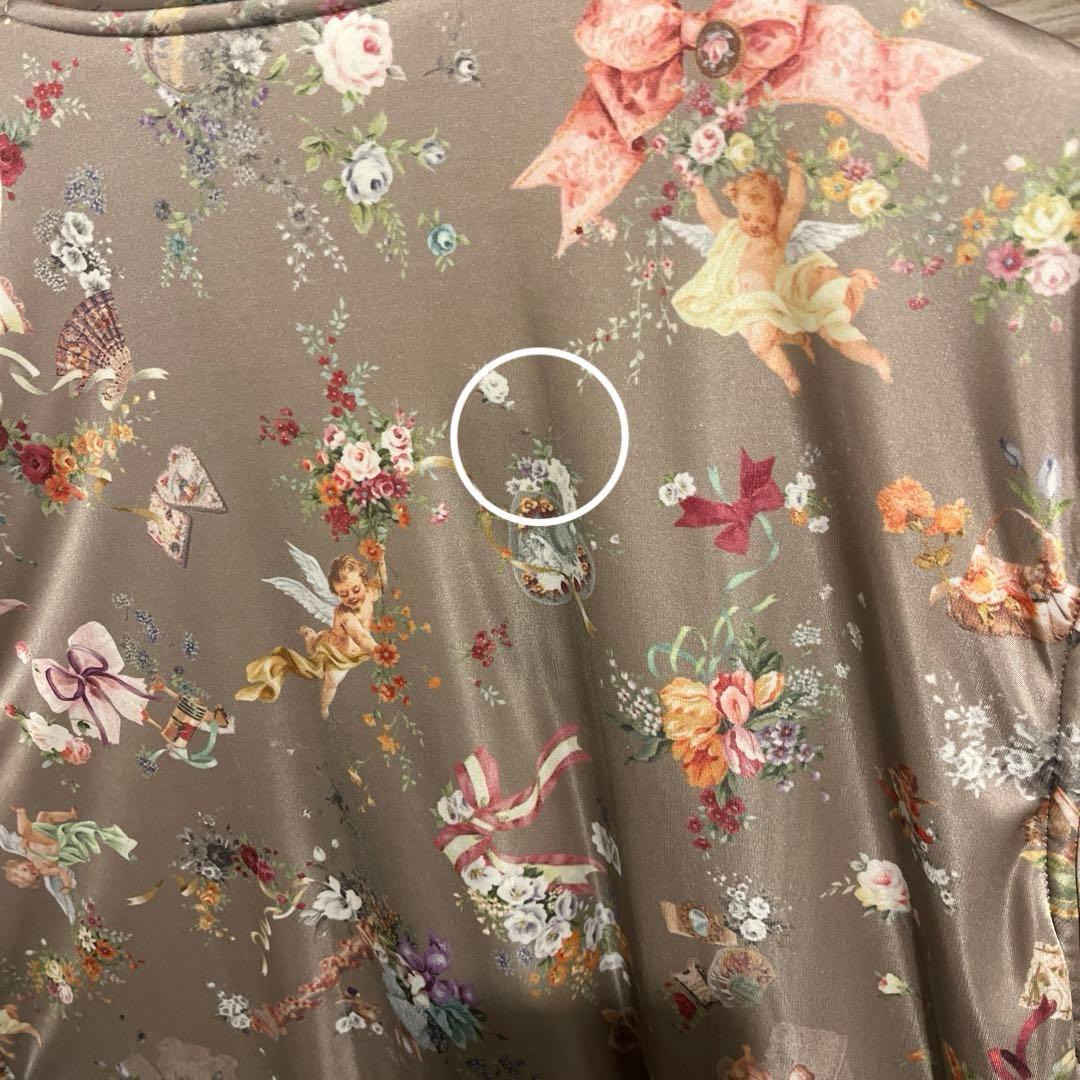 TUNIC 鴨居羊子 TUNIC ルームウェア　ロングガウン　天使柄