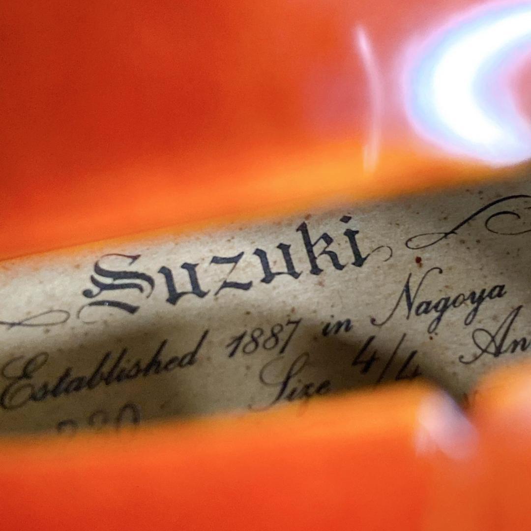 SUZUKI スズキ バイオリン　No.280 4/4 1977製