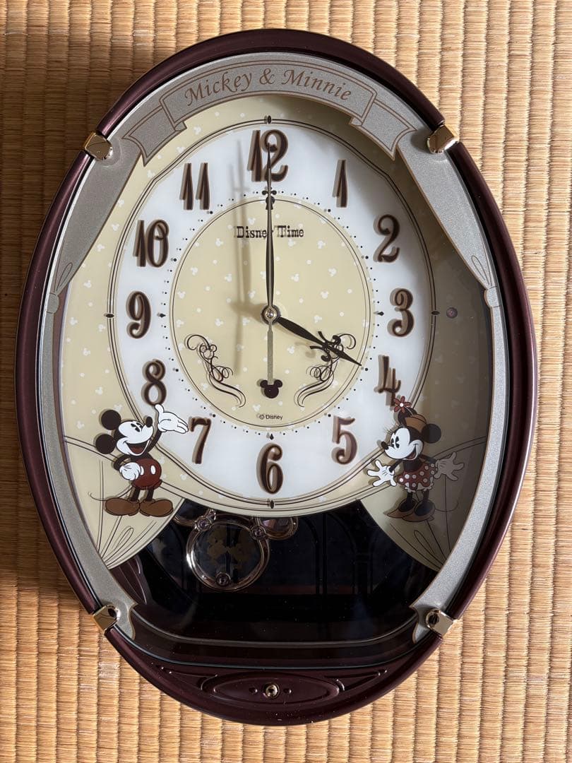 SEIKO ディズニー ミッキー＆ミニー 掛時計