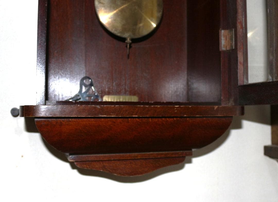 可動品　ユンハンス　ウエストミンスター　柱時計　チャイム