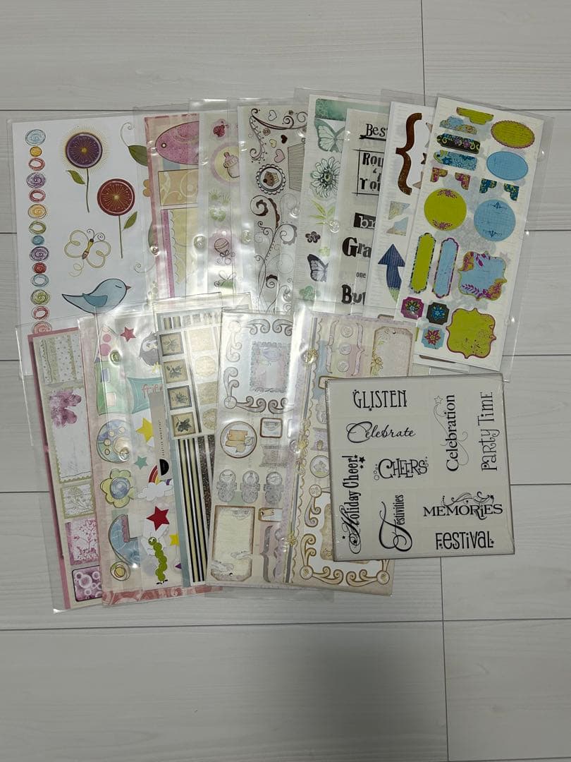 CREATIVE MEMORIES アルバム・ペーパー・ステッカー44個大特価