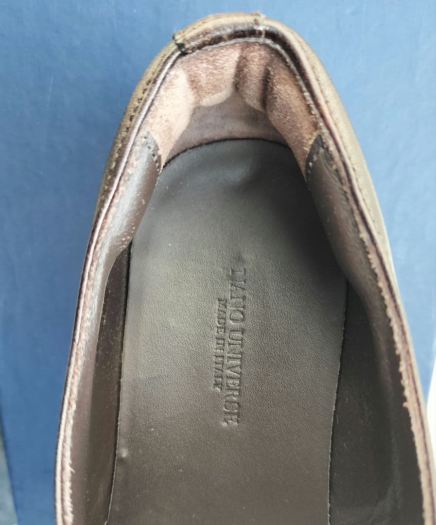 ナノユニバース Uチップ ダークブラウン 25.5cm