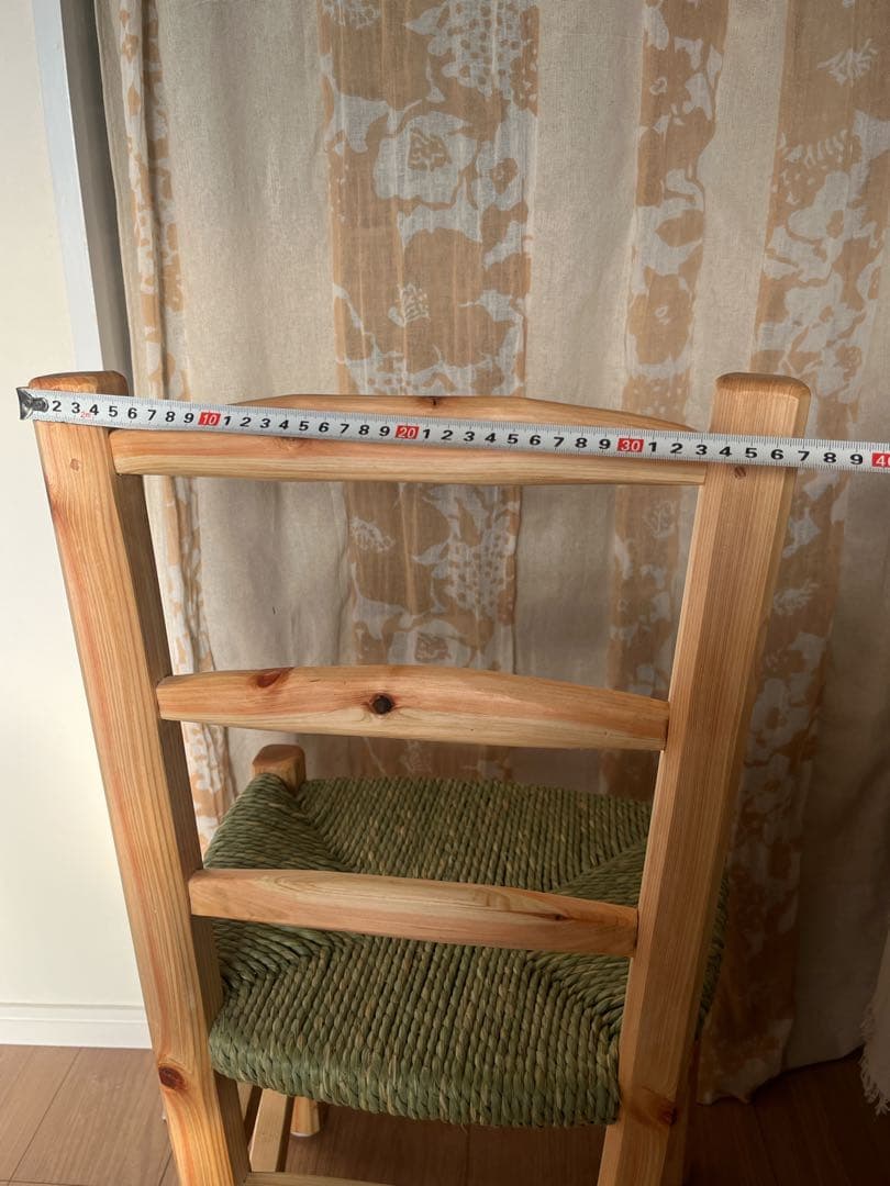 ゴッホの椅子　木製椅子　い草