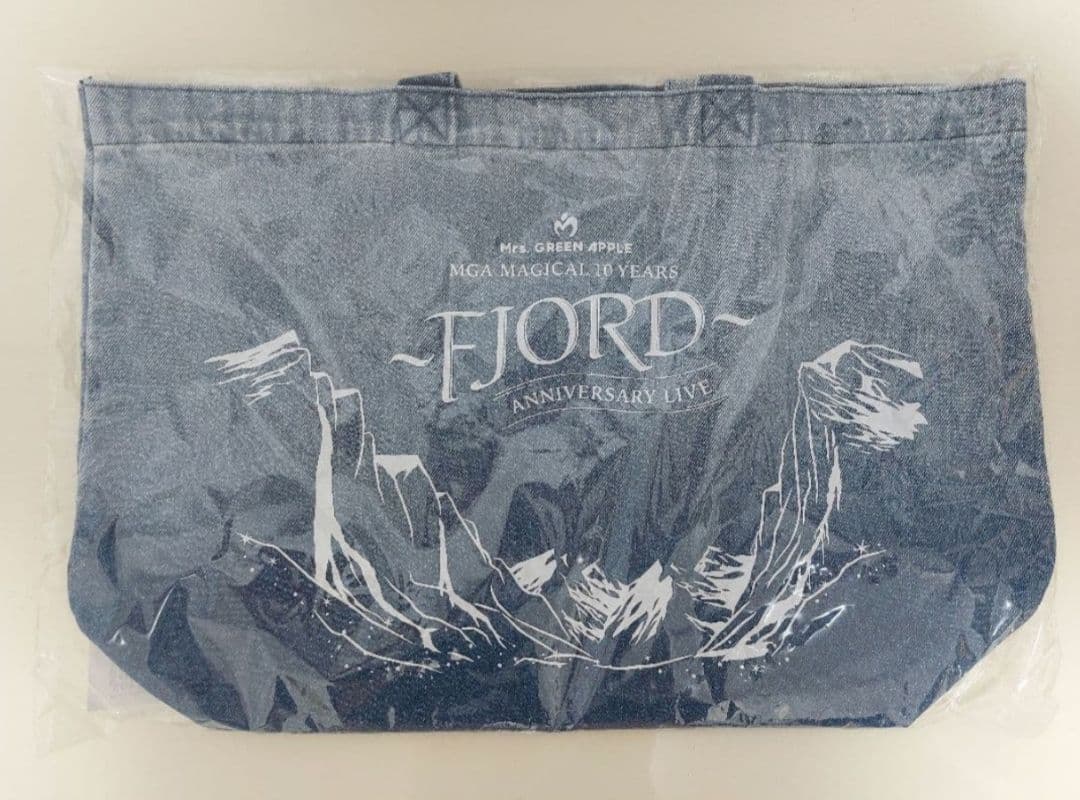 【完売品】FJORD デニム トート　新品未開封