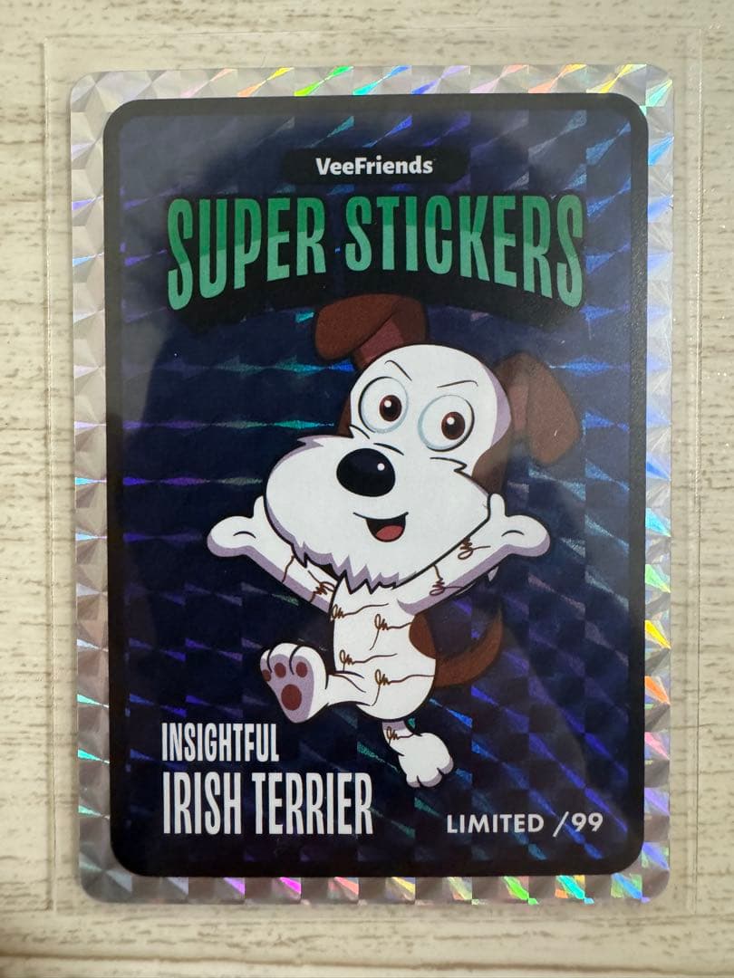 VeeFriendsスーパースティッカー LIMITED 99シリPSAマガジン