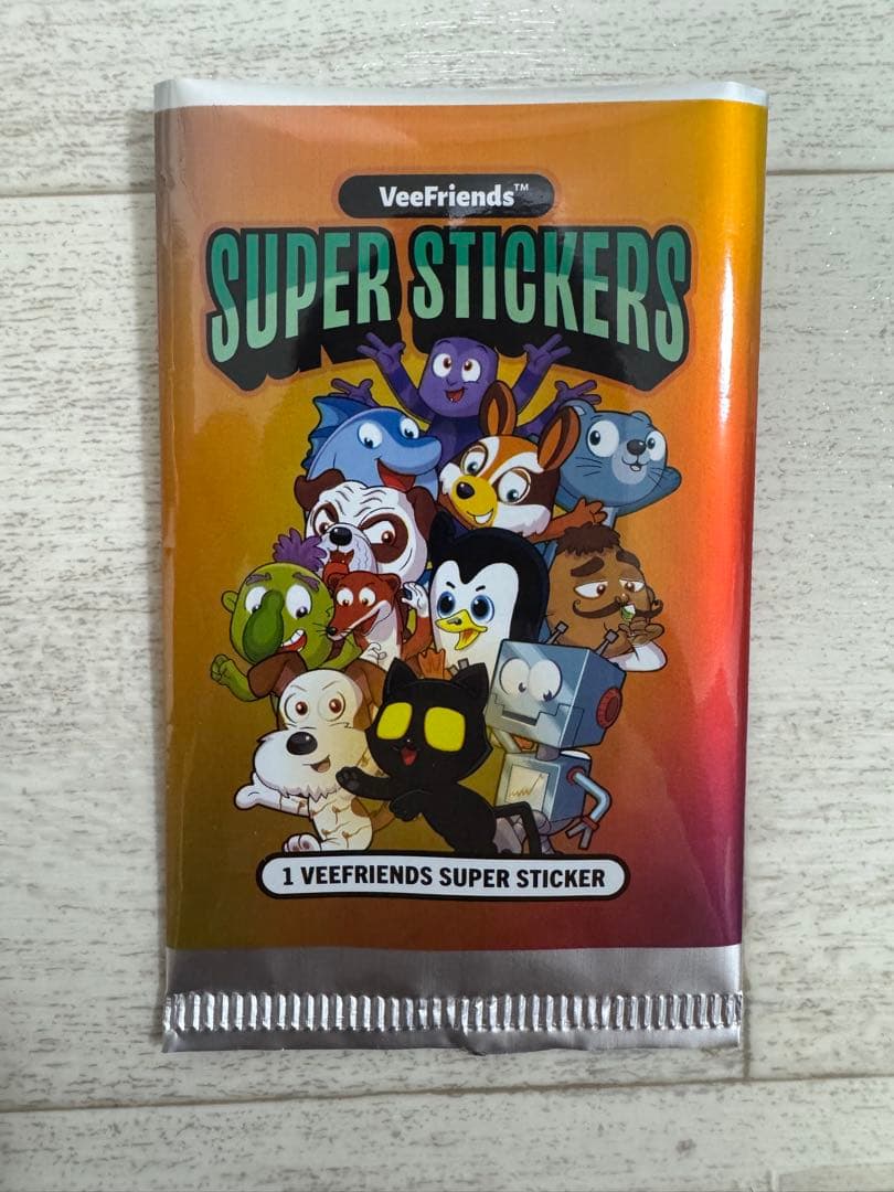 VeeFriendsスーパースティッカー LIMITED 99シリPSAマガジン