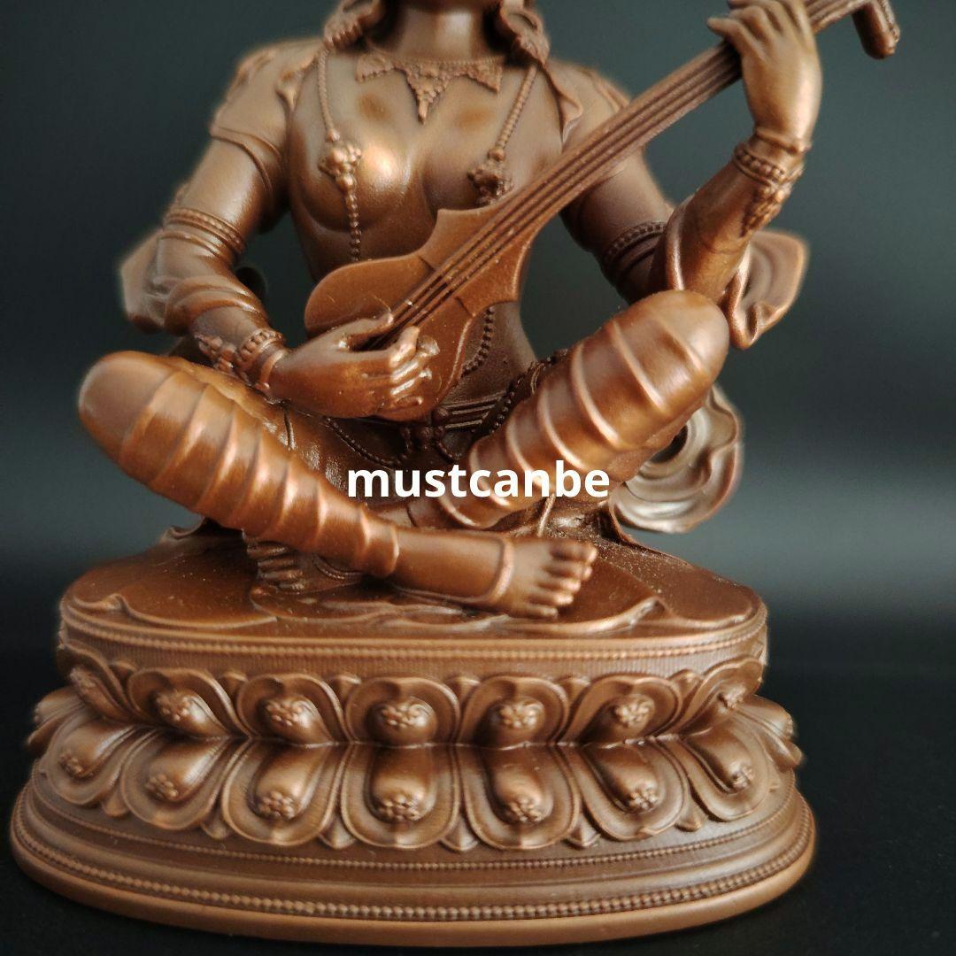 仏教美術 仏像 妙音天女仏像 銅製品工芸品 置物