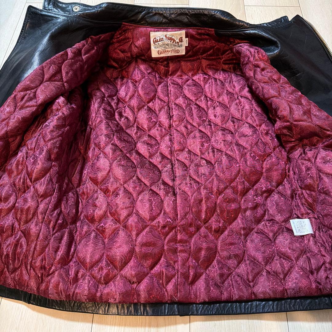 マ*イ様 希少❣️CALEE❣️シングルライダースジャケット