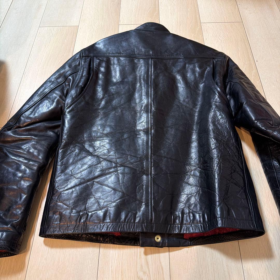 マ*イ様 希少❣️CALEE❣️シングルライダースジャケット