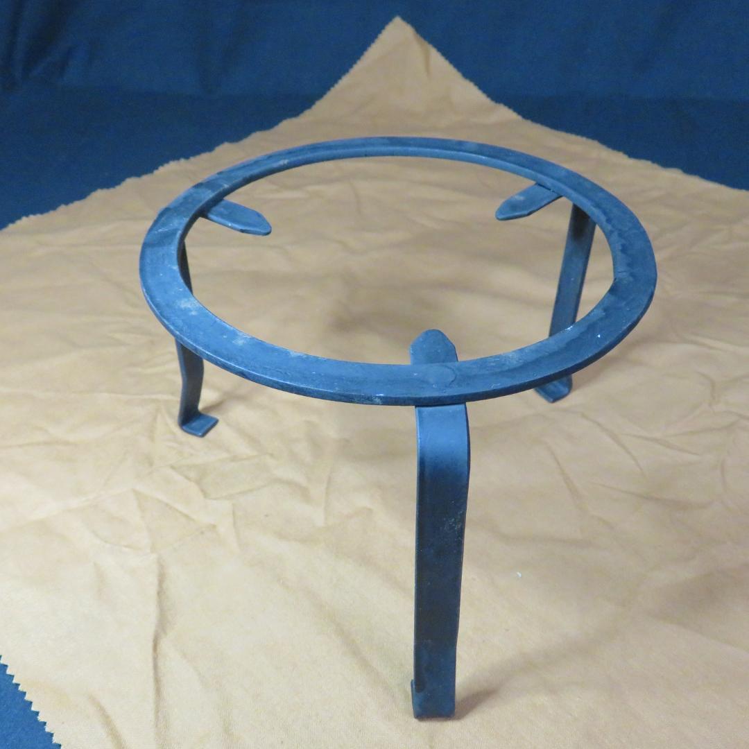 五徳 囲炉裏 炉端 キャンプ 鉄瓶 鉄鍋 炉 茶道具