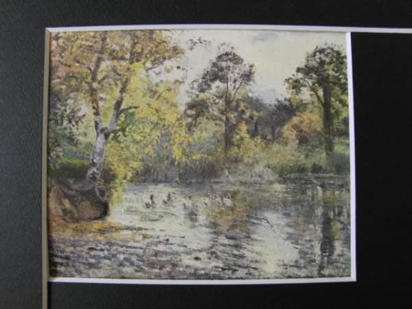 Camille Pissarro、L'ETANG DE MONTFOUCAULT