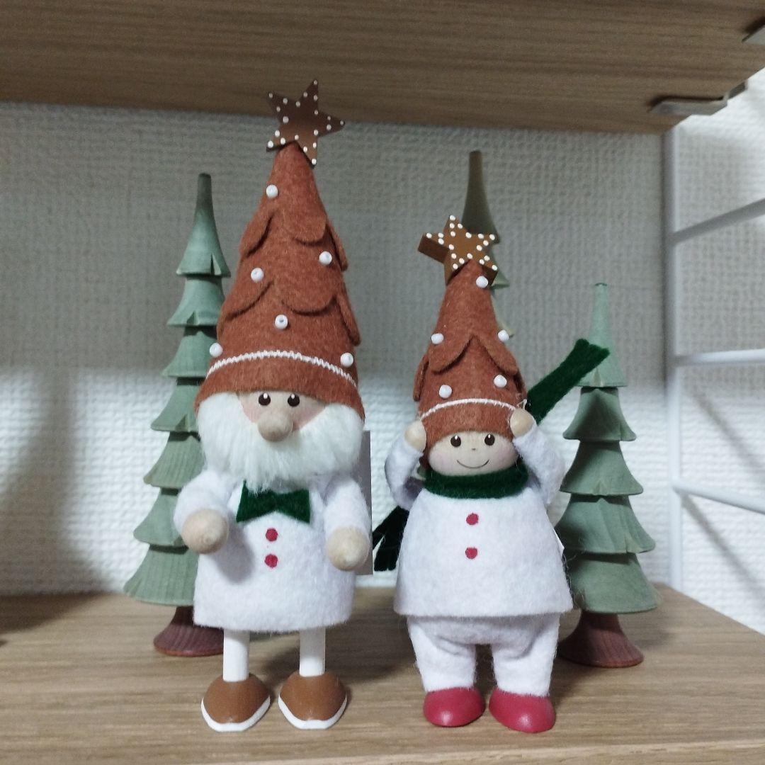 ノルディカニッセ　ツリー帽子のサンタ　男の子　ジンジャークッキー