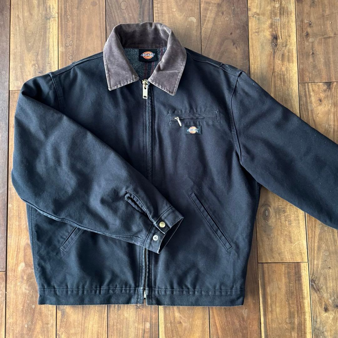 Dickies ダック生地 デトロイトジャケット ディッキーズ ブラック