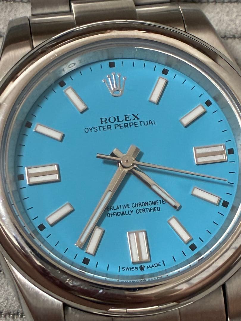 オイスターパーペチュアル　ターコイズ　mod