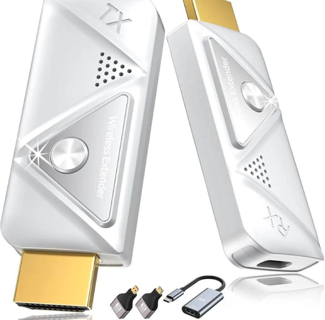 ワイヤレスhdmi 無線 送受信機セットプラグアンドプレイ 安定した転送距離