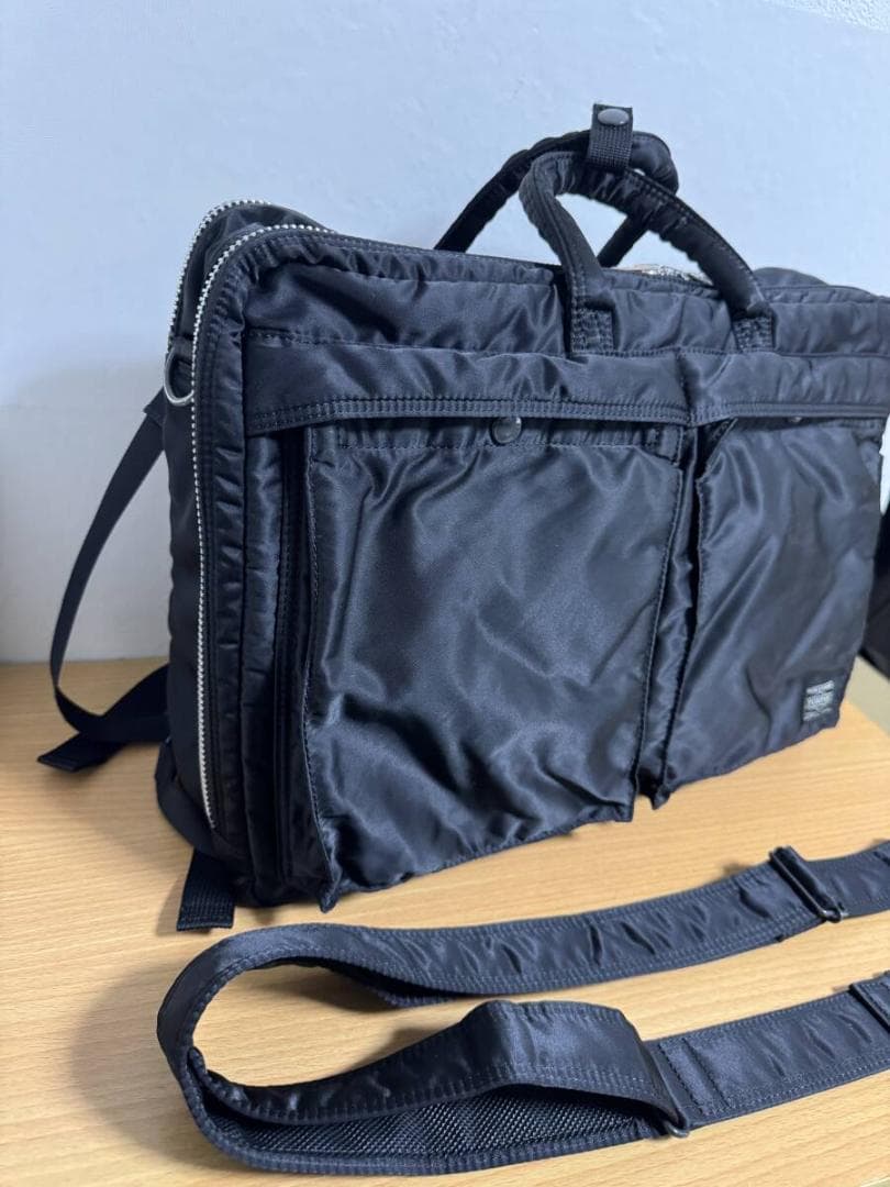 完売品 PORTER TANKER 3WAY BRIEFCASE 2層式 黒