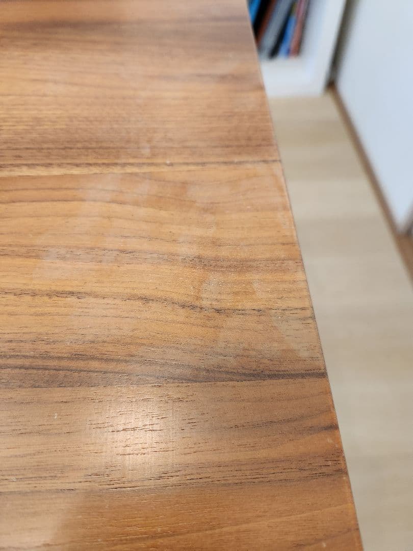 【引き取り限定　兵庫県西宮市】木製ダイニングテーブルと椅子2脚セット