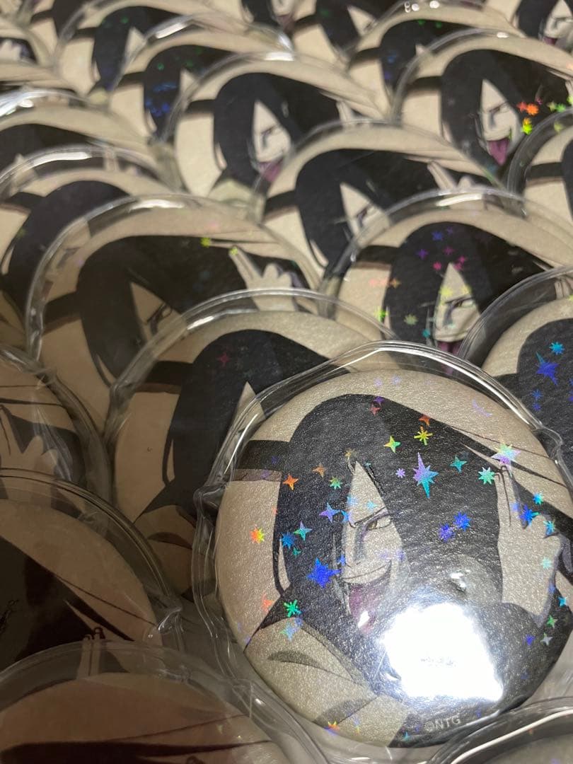 NARUTO ナルト展 缶バッジ 大蛇丸　96個　カバー付き