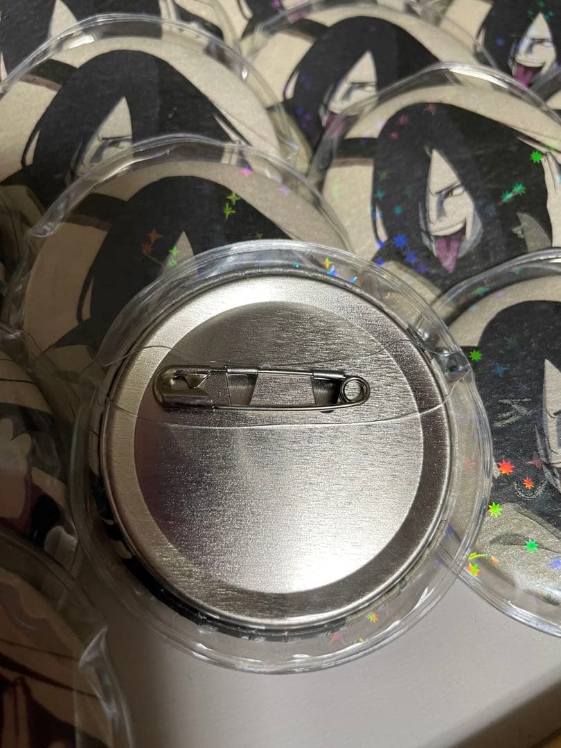 NARUTO ナルト展 缶バッジ 大蛇丸　96個　カバー付き