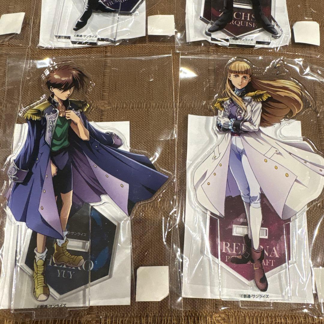 ガンダムW 30周年記念 アクリルスタンド　全8種セット