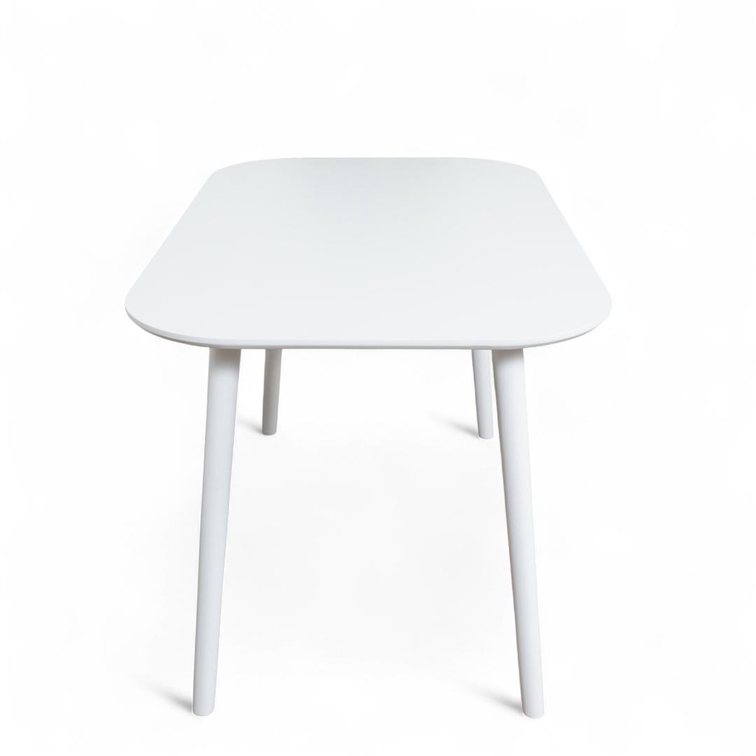 フォロー割【新品】ダイニングテーブル 4人用 幅120cm 角丸 簡単組立