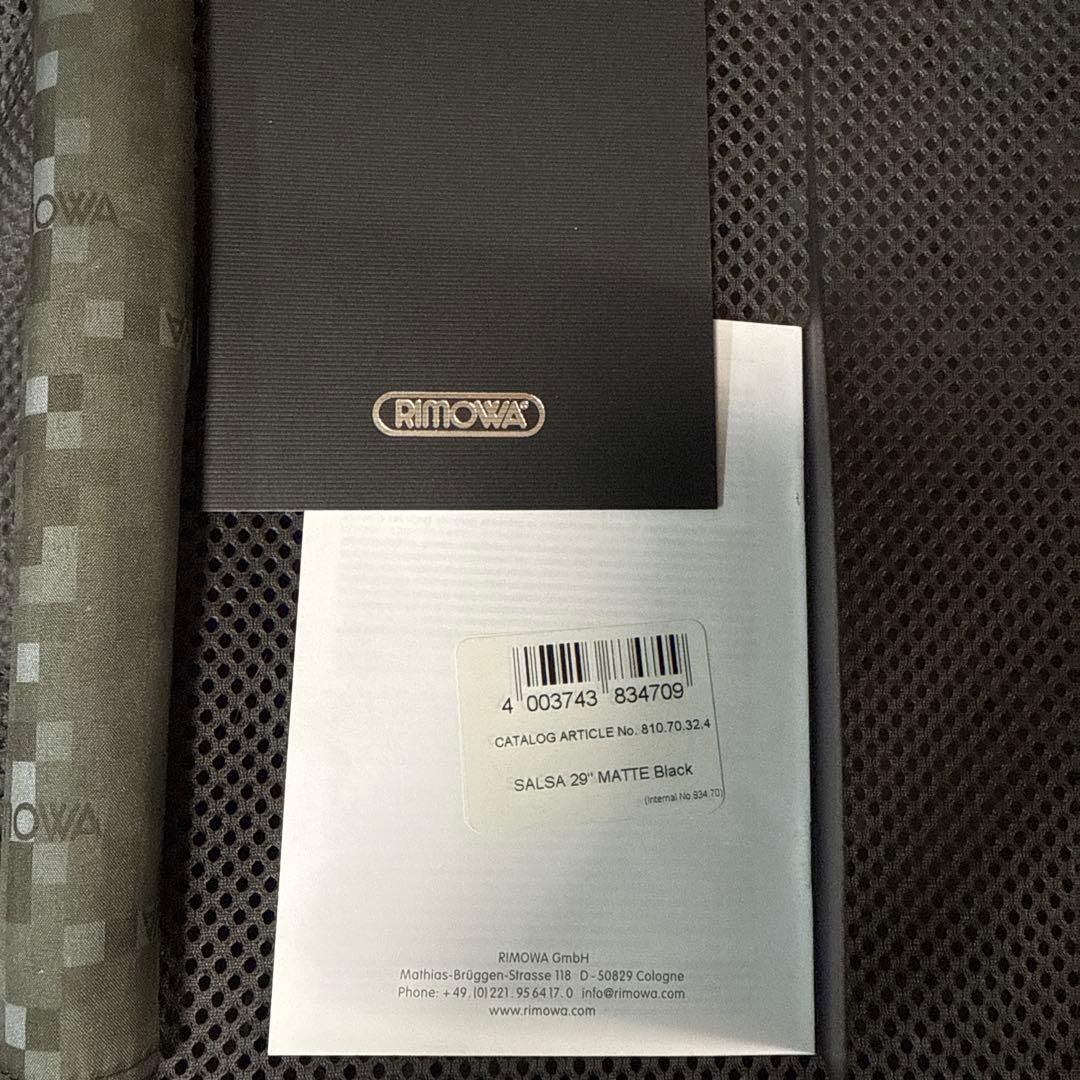 リモワ　サルサ　810.70.32.4　78リットル　4輪　保証書付き