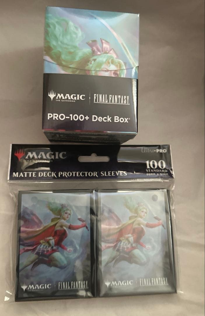 MTG【魔導の力を持つ少女、ティナ】デッキボックス+スリーブセット