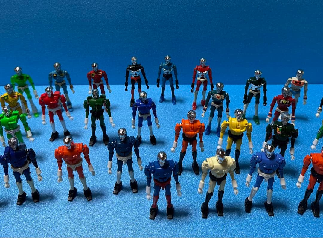 旧　ミクロマン　35体　当時物、復刻版含む