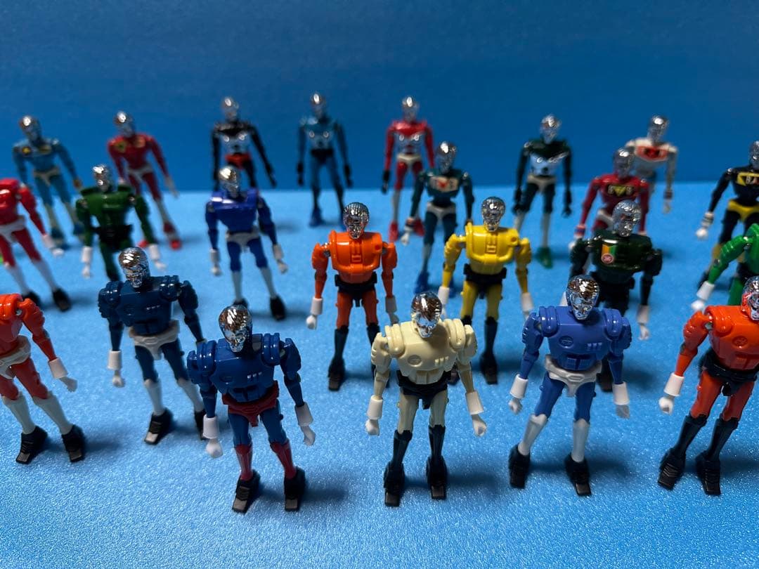 旧　ミクロマン　35体　当時物、復刻版含む