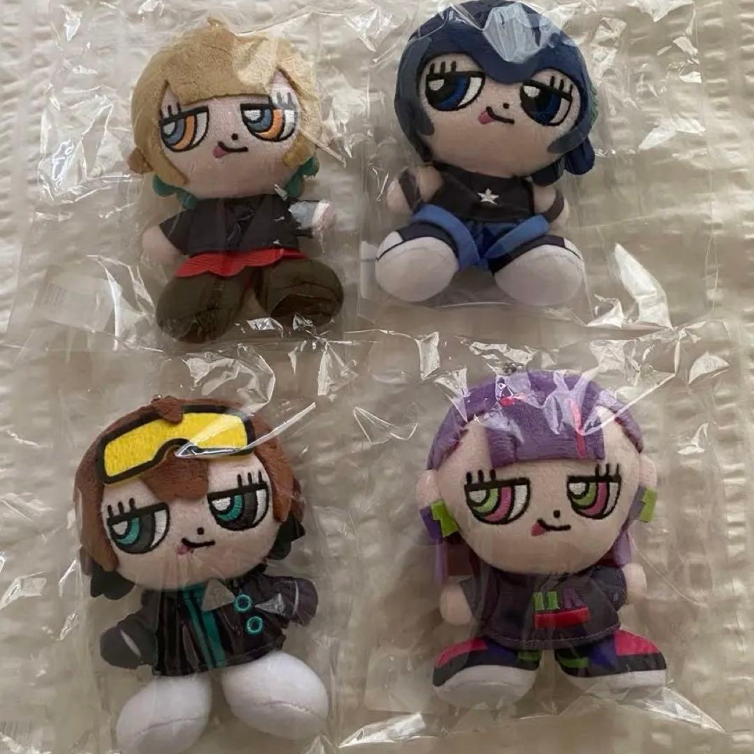 ずとまよ　ニラちゃん　ぬいぐるみ　4体セット