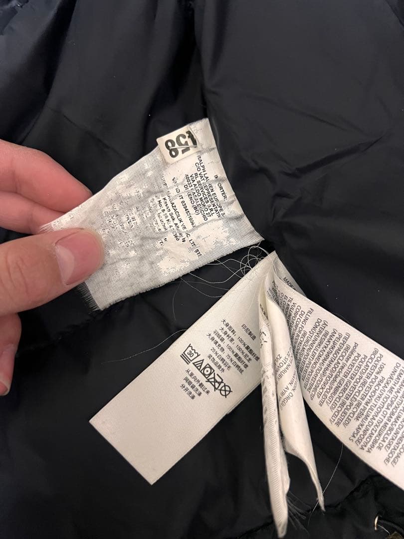 Ralph Lauren ダウンベスト ブラック L