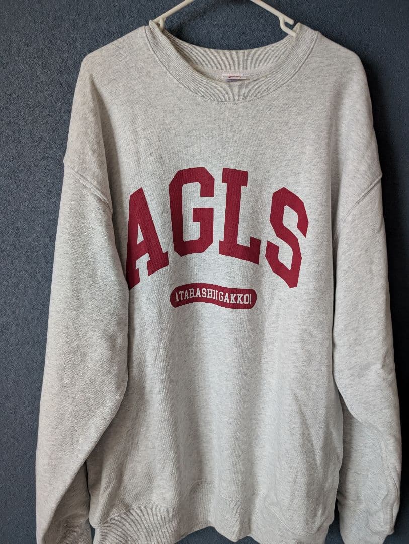 新しい学校のリーダーズ公式トレーナーAGLS スウェット XXL グレー超レア！