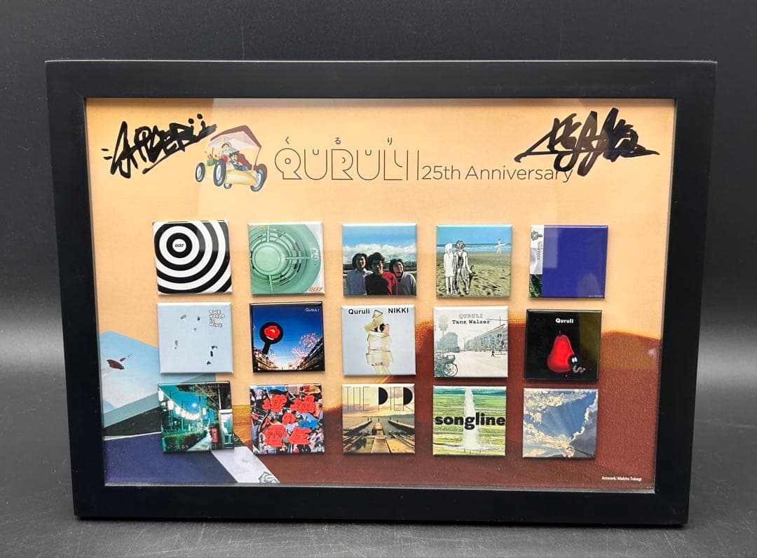 【希少】くるりの25回転　オリジナルアルバム缶バッジセット レア