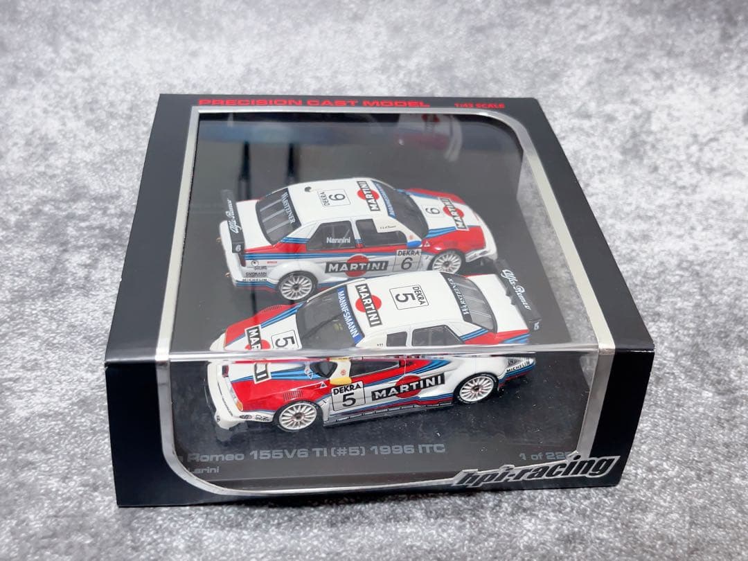 HPI 1/43 アルファ・ロメオ　155V6 T1 #5 #6 限定品