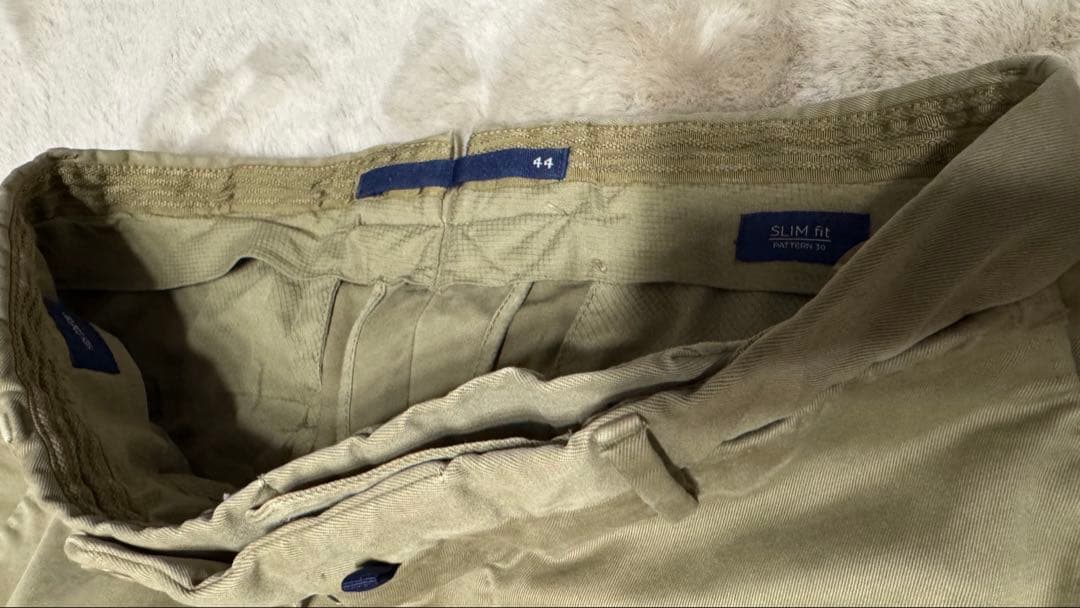 44 INCOTEX インコテックス チノパン トラウザーズ