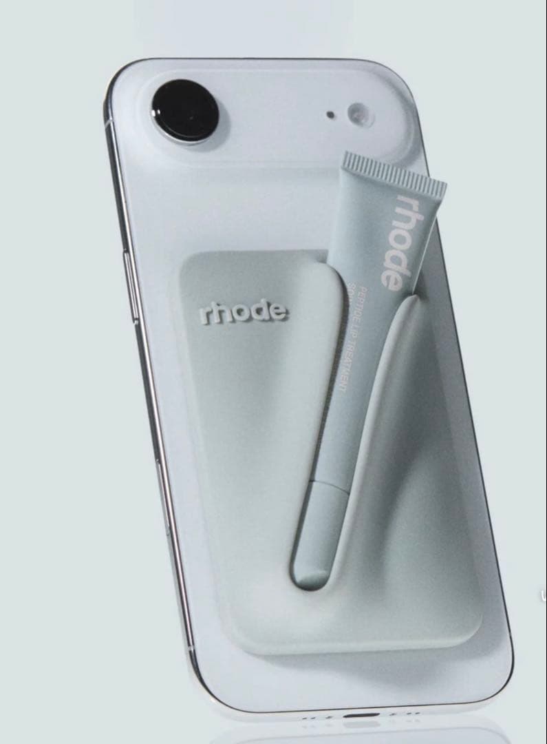 新品未使用】rhode MagSafe snap on lip case グレー