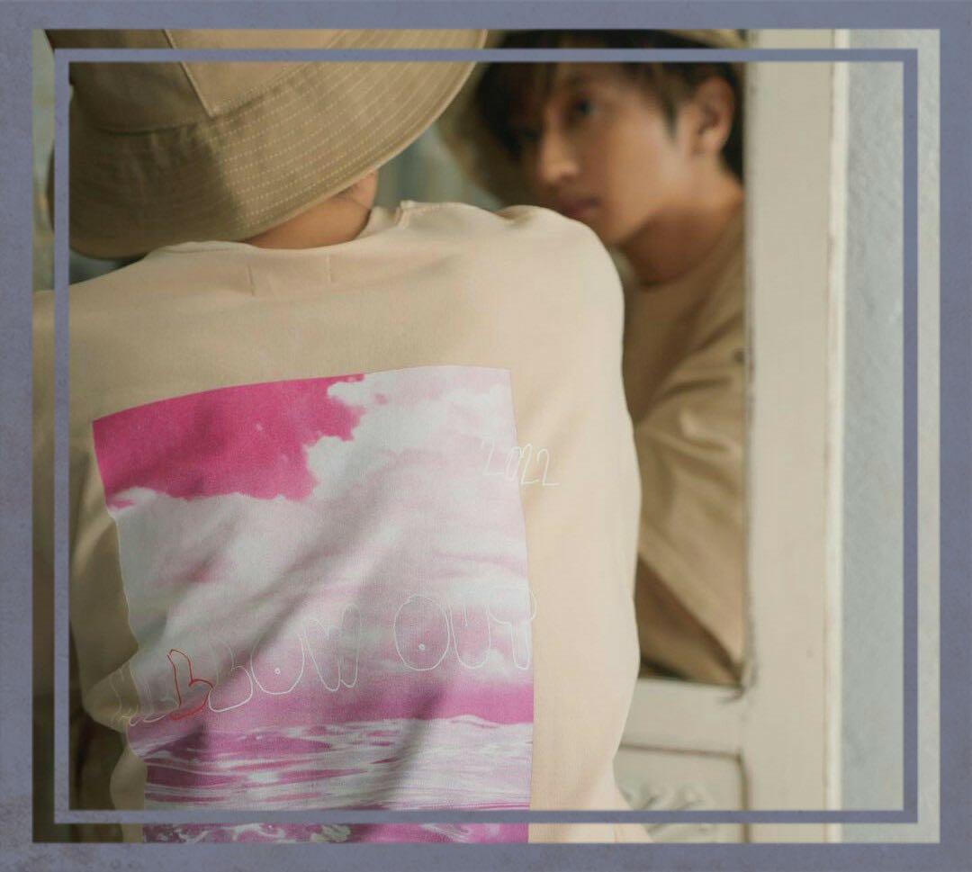 Naptime フォトプリントBIG Tシャツ(ベージュ)